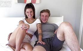 Threesome sex scene with two sluts with big tits who want to fuck hard. The sluts give greedy blowjobs, enjoy pussy licking and strong vaginal penetrations until enjoying a lot of hot cum on their faces.