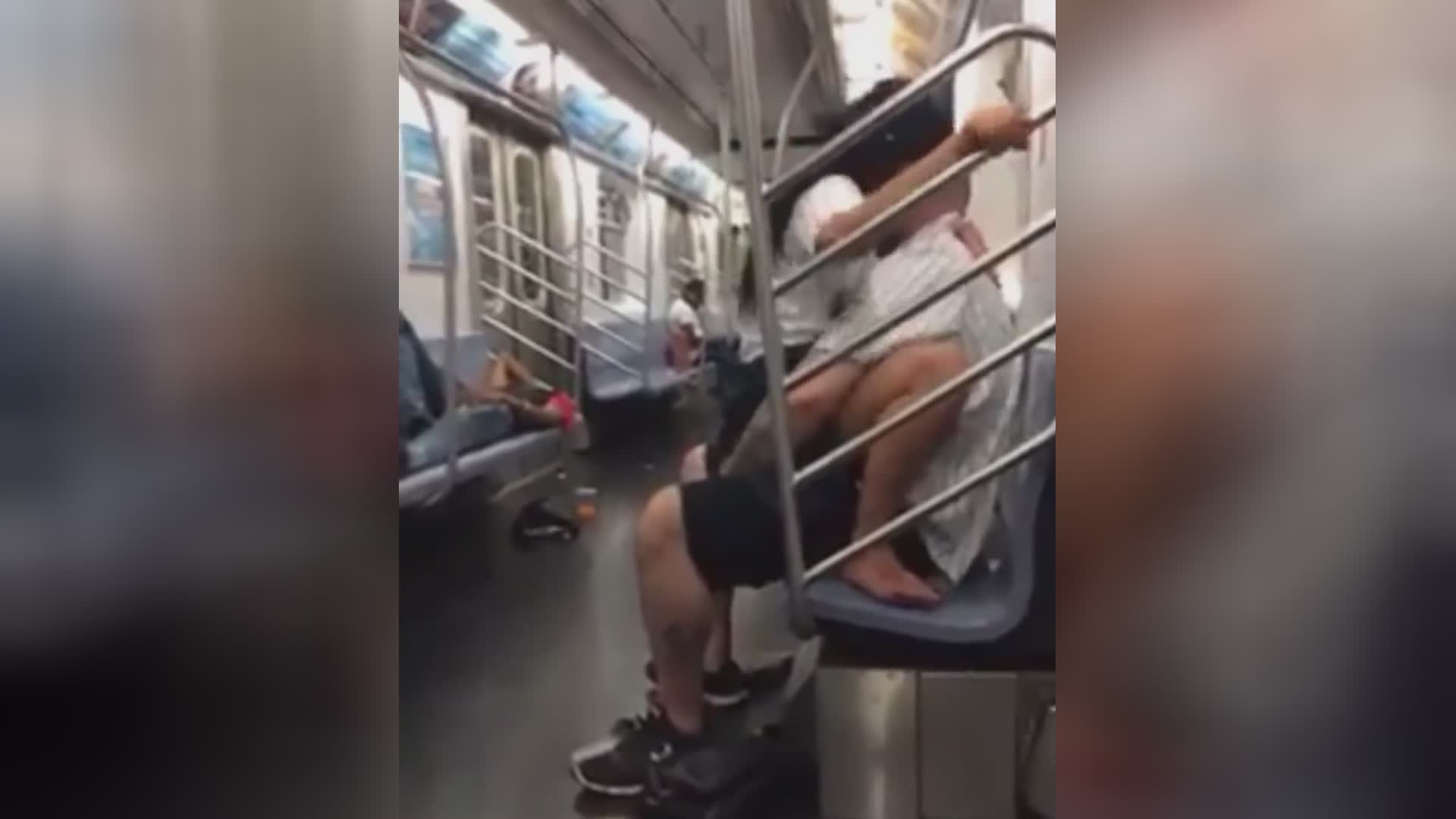 Spy caught a young amateur italian couple fucking hardcore in the daylight inside of the full train in the sitting cowgirl position - italian fucked in public - Videos