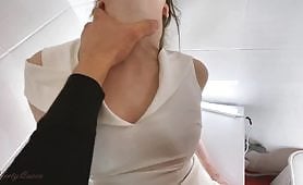 Brunettes let her juicy shaved vagina be filmed from the point of view while masturbating her tasty clitoris and condomless fucked. Real virtual sex porn video!