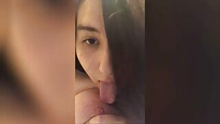 This hot Arab girl fingers her pussy until it gets wet